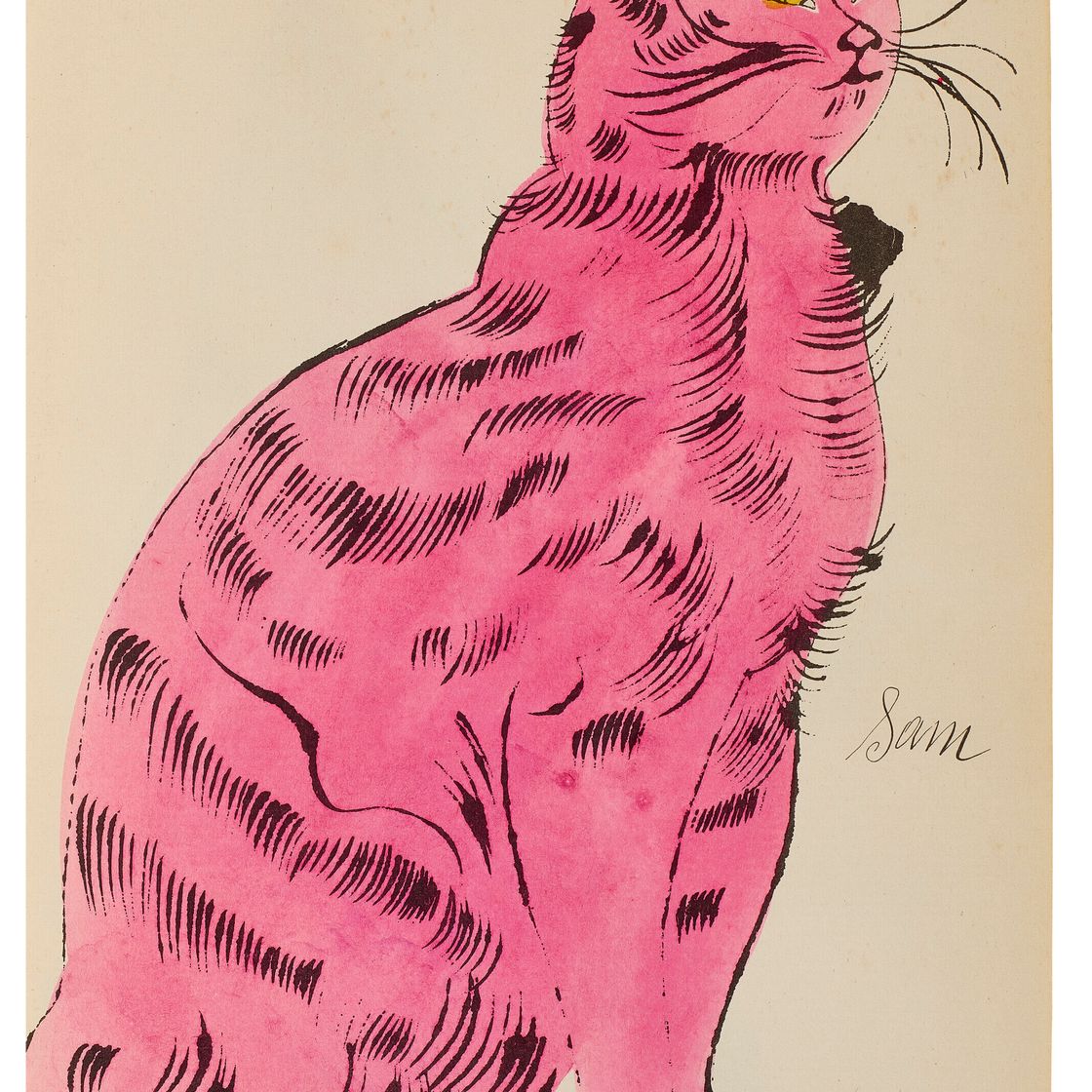 Andy Warhol — 25 кошек по имени(d) Сэм и одна Голубая киска, изображение 7