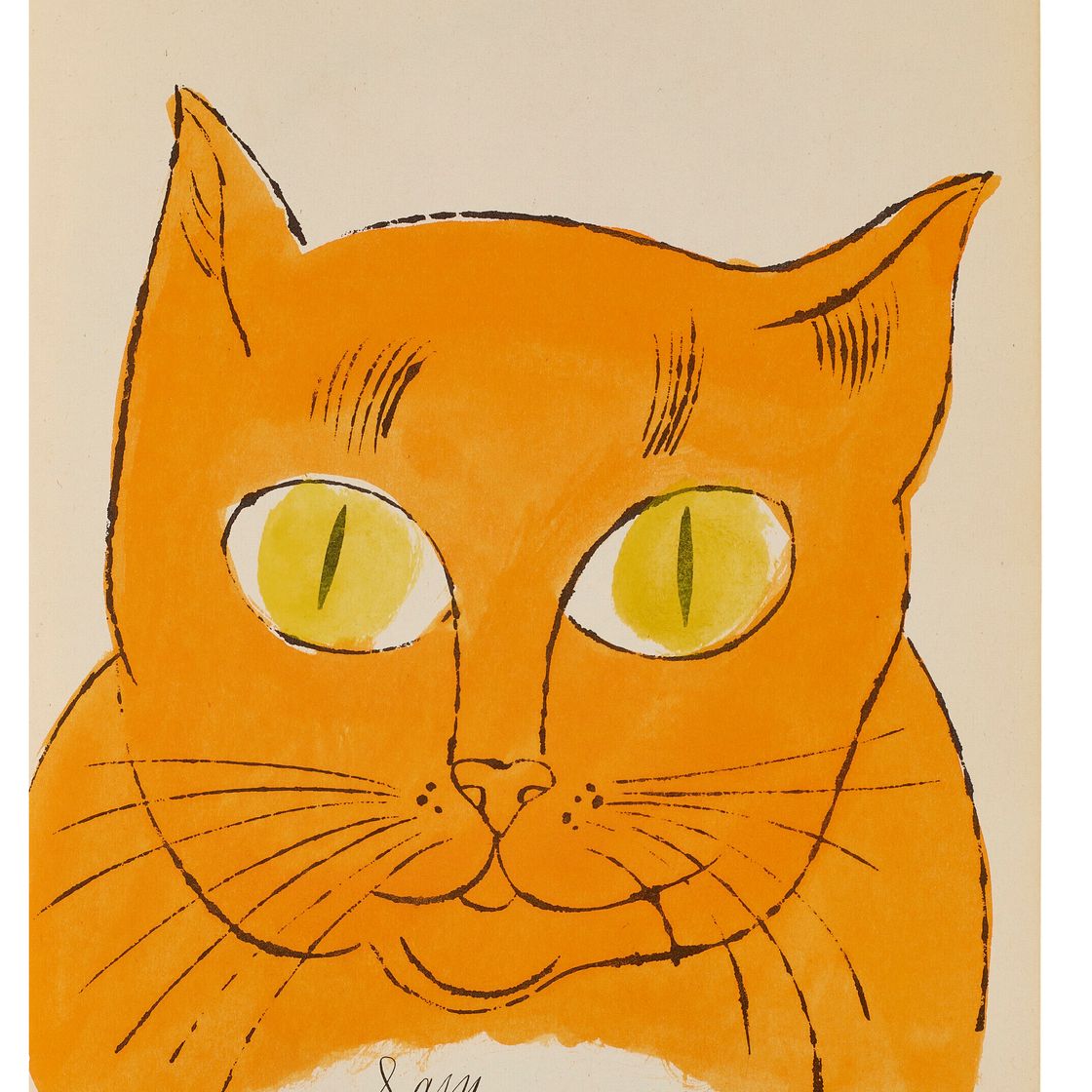 Andy Warhol — 25 кошек по имени(d) Сэм и одна Голубая киска, изображение 9