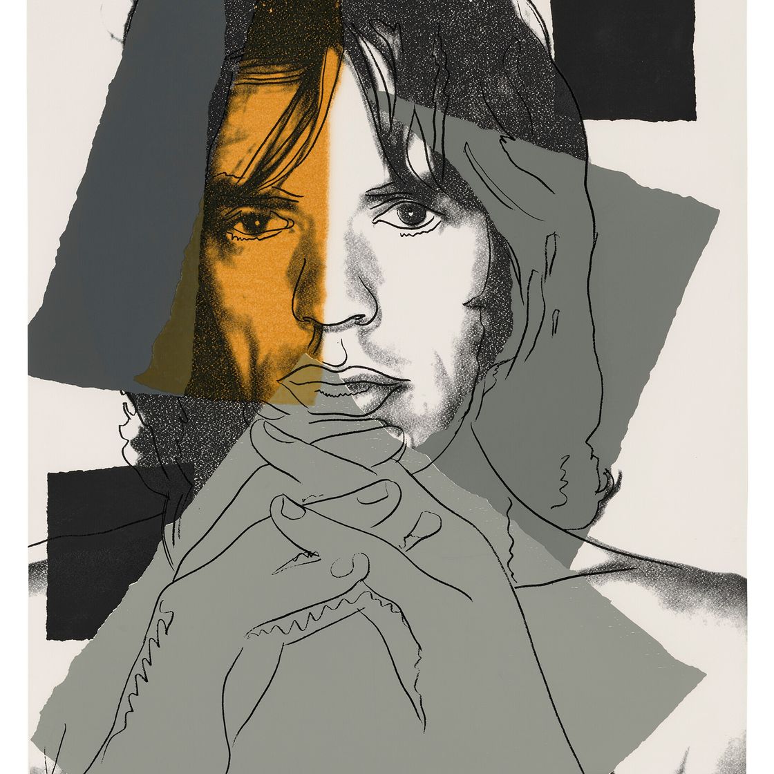Andy Warhol — Мик Джаггер