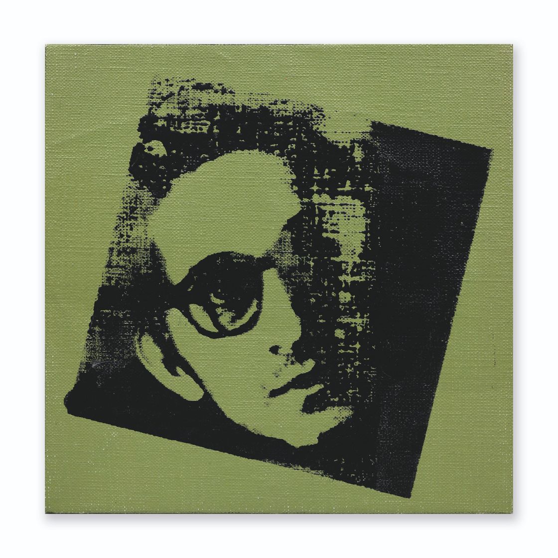 Andy Warhol — Портрет Фрэнка Стеллы, изображение 1