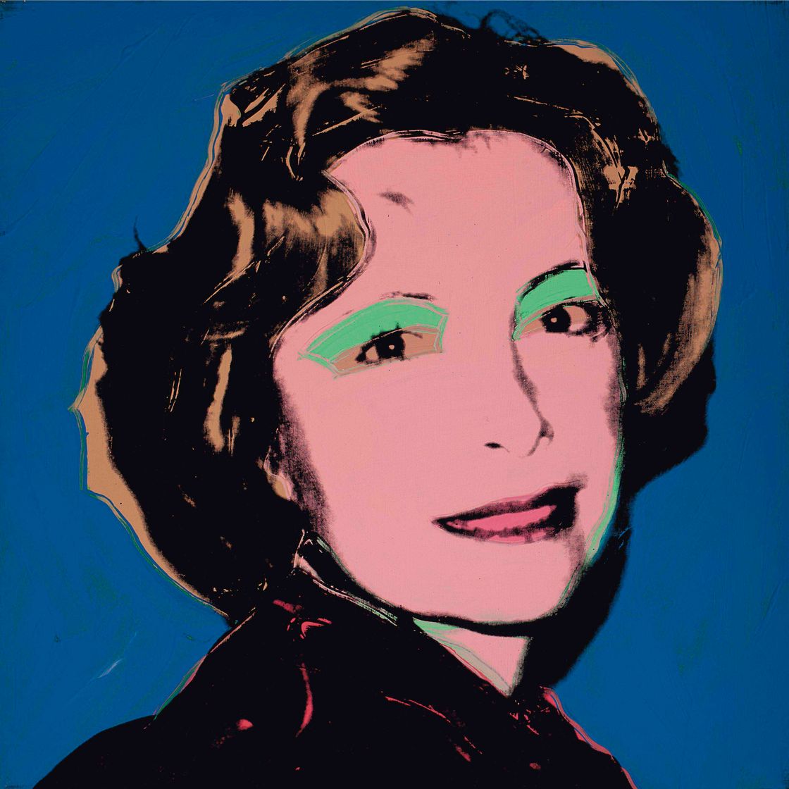 Andy Warhol — Госпожа Ренате Зимет