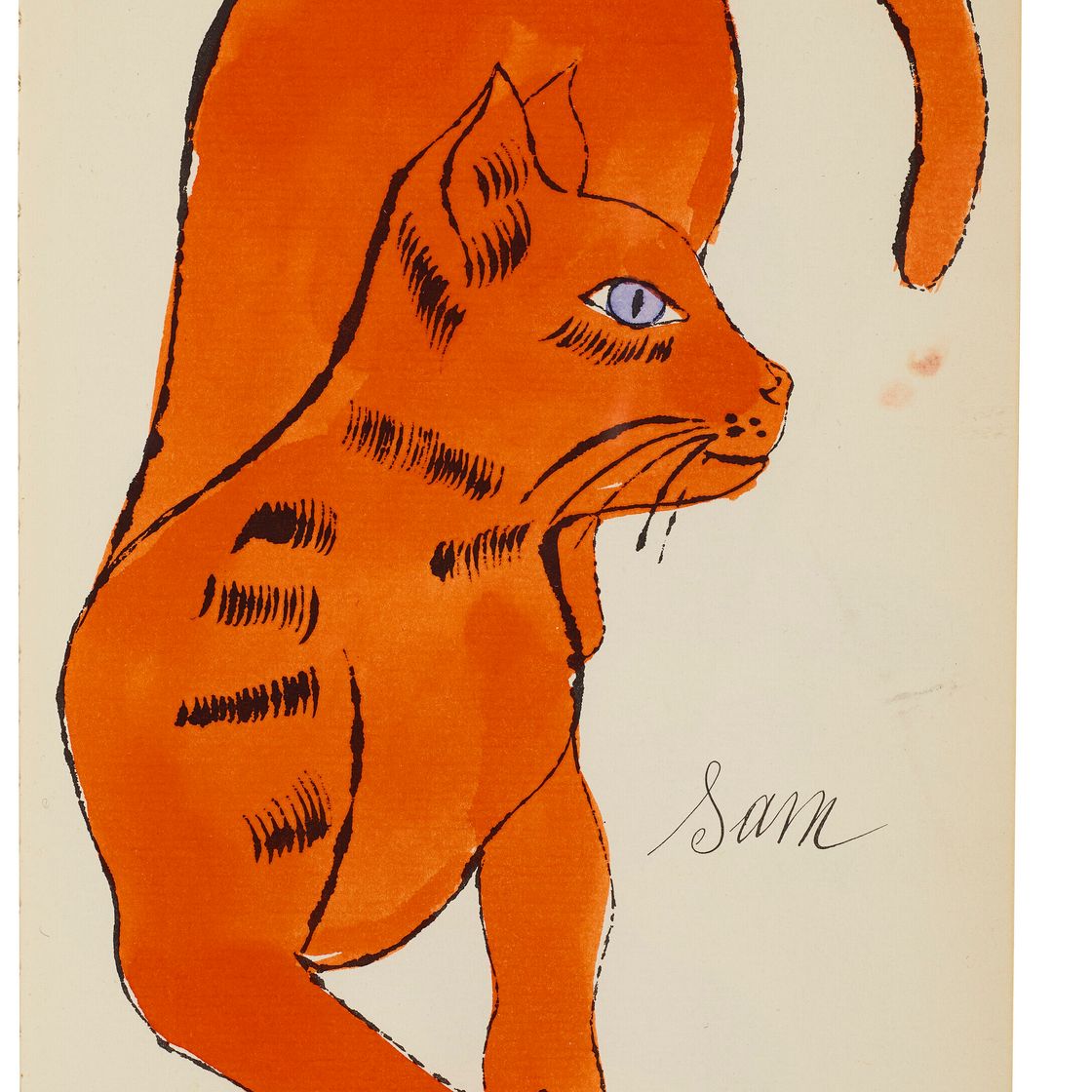 Andy Warhol — 25 кошек по имени(d) Сэм и одна голубая киска, изображение 16