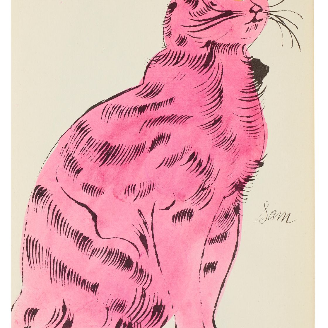 Andy Warhol — 25 кошек по имени(d) Сэм и одна голубая киска, изображение 7