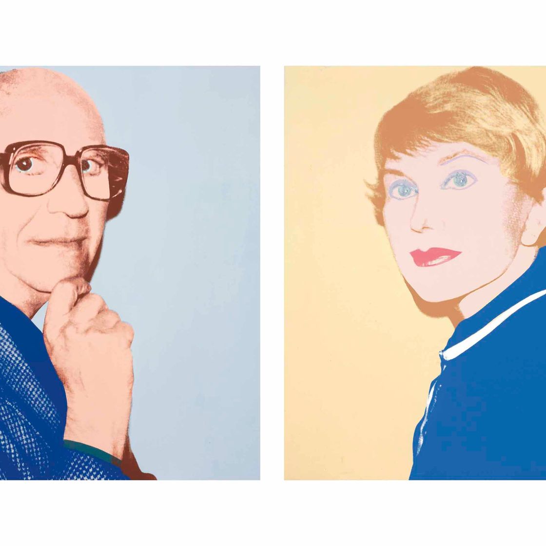 Andy Warhol — Эдвард и Сильвия Маркс
