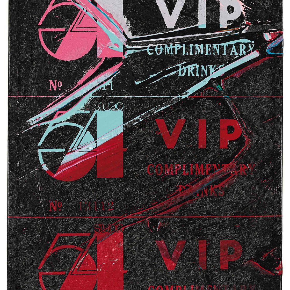 Andy Warhol — VIP-билет (студия 54)