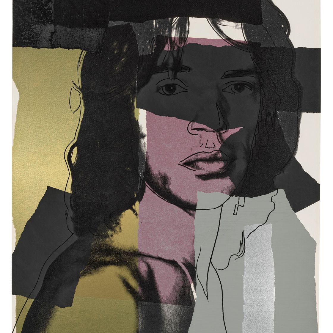 Andy Warhol — Мик Джаггер