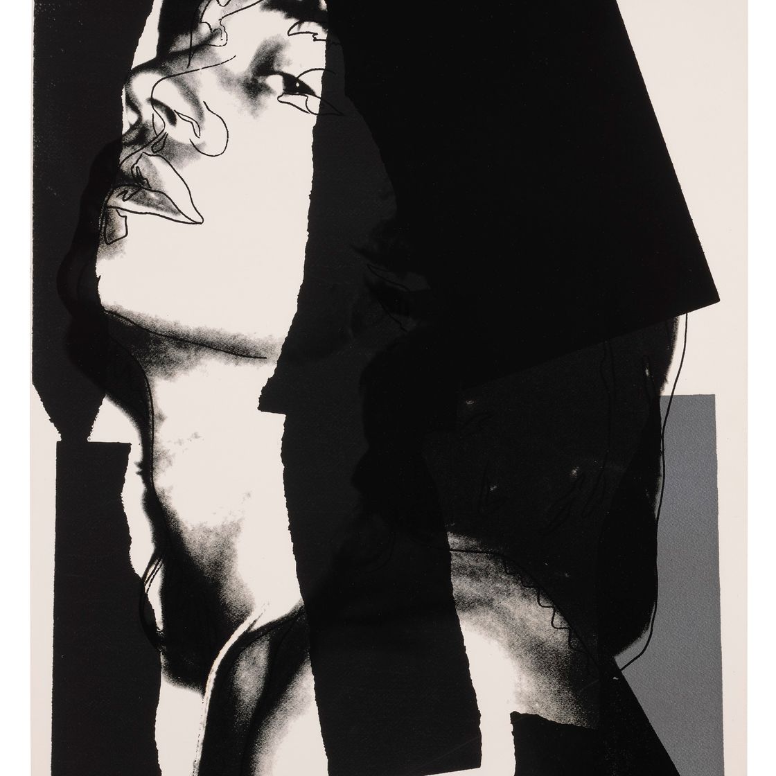 Andy Warhol — Мик Джаггер : один отпечаток, изображение 1