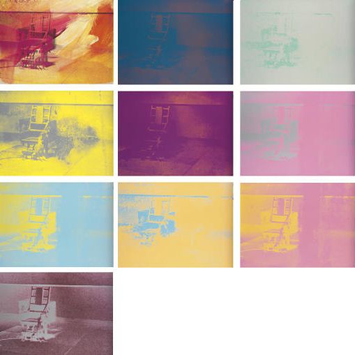 Andy Warhol — Электрические стулья