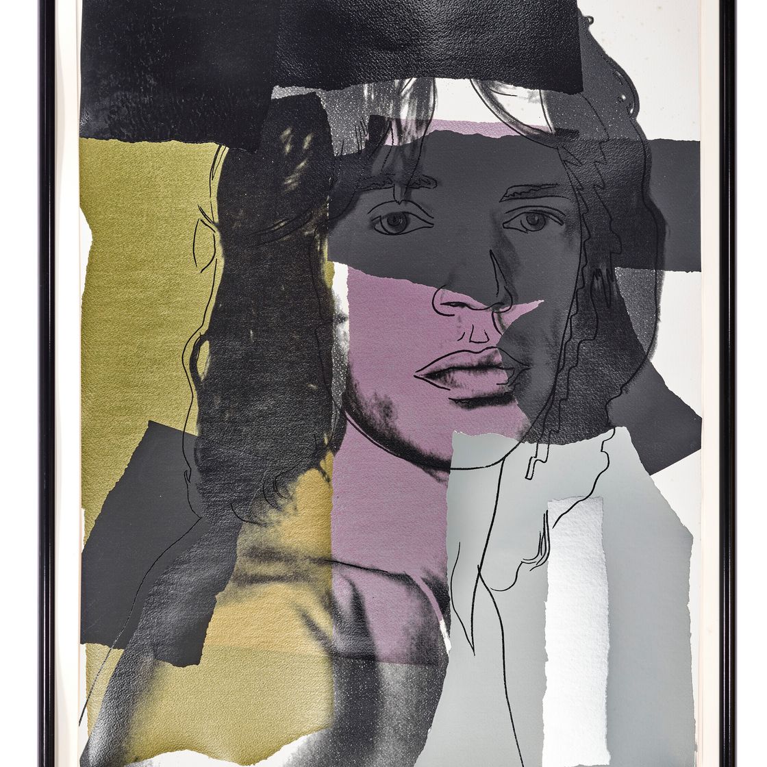 Andy Warhol — Мик Джаггер : Один отпечаток, изображение 2