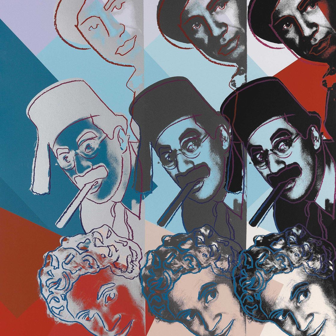 Andy Warhol — Десять портретов евреев двадцатого века (F. & S. II.226-235), изображение 11