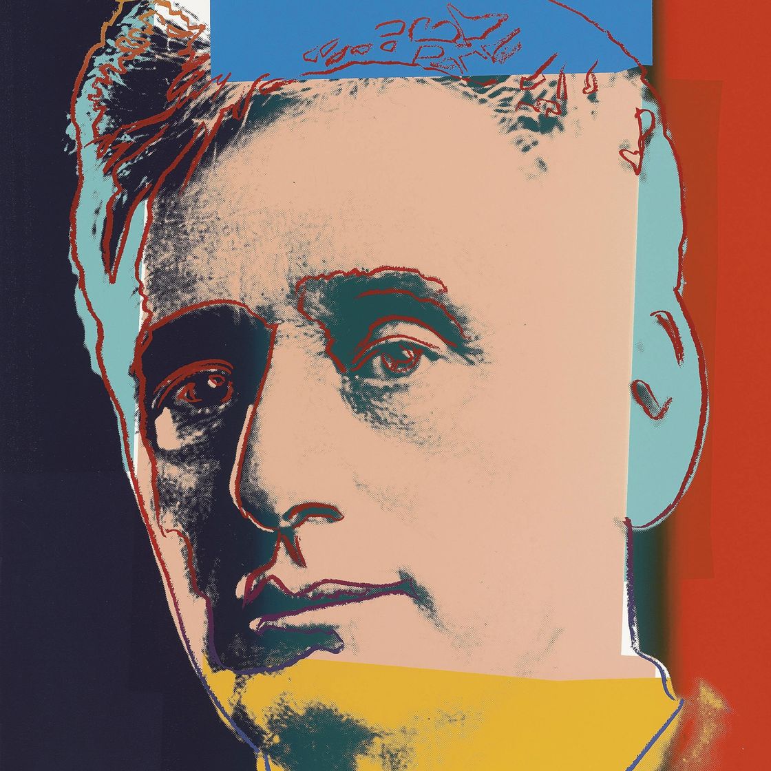 Andy Warhol — Десять портретов евреев двадцатого века (F. & S. II.226-235), изображение 6