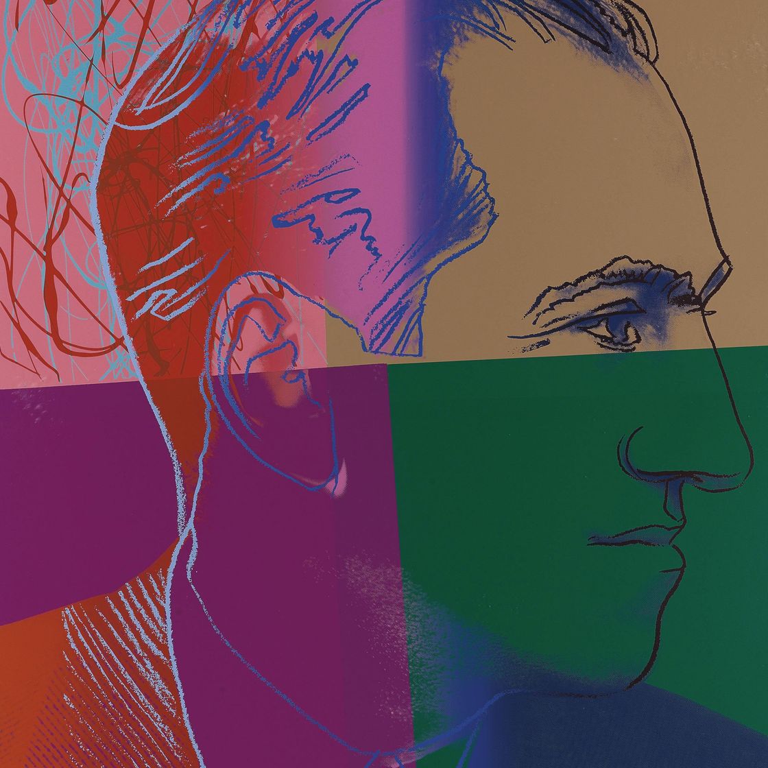 Andy Warhol — Десять портретов евреев двадцатого века (F. & S. II.226-235), изображение 7