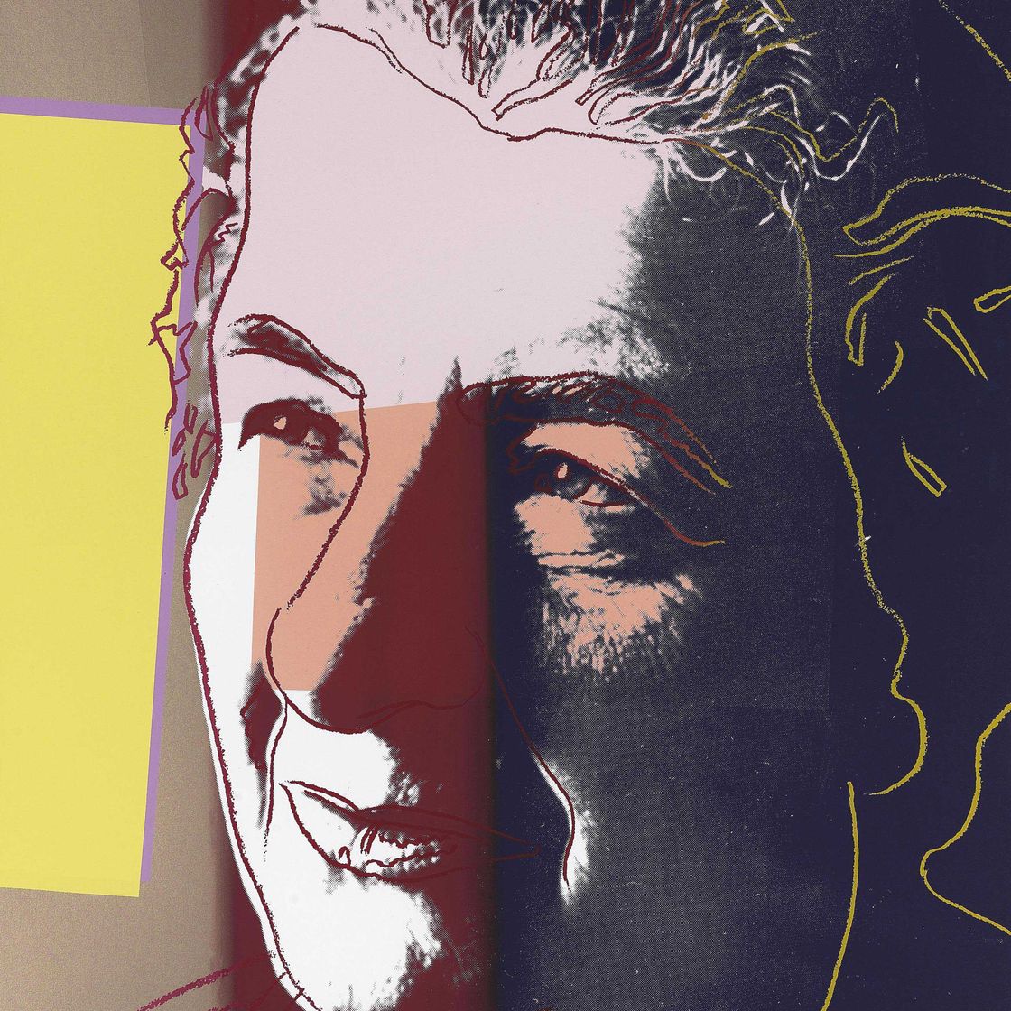 Andy Warhol — Десять портретов евреев двадцатого века (F. & S. II.226-235), изображение 8