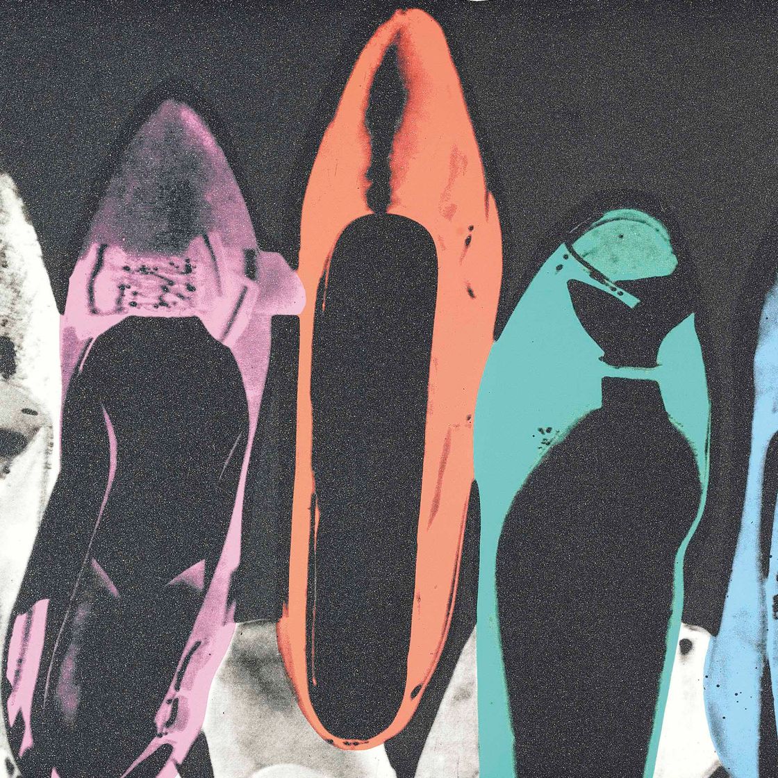 Andy Warhol — Туфли с алмазной пылью