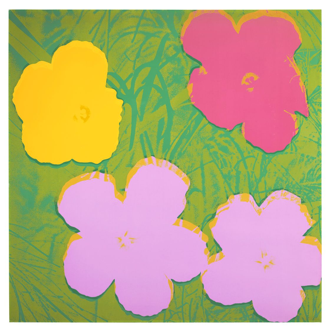 Andy Warhol — Цветы : один принт