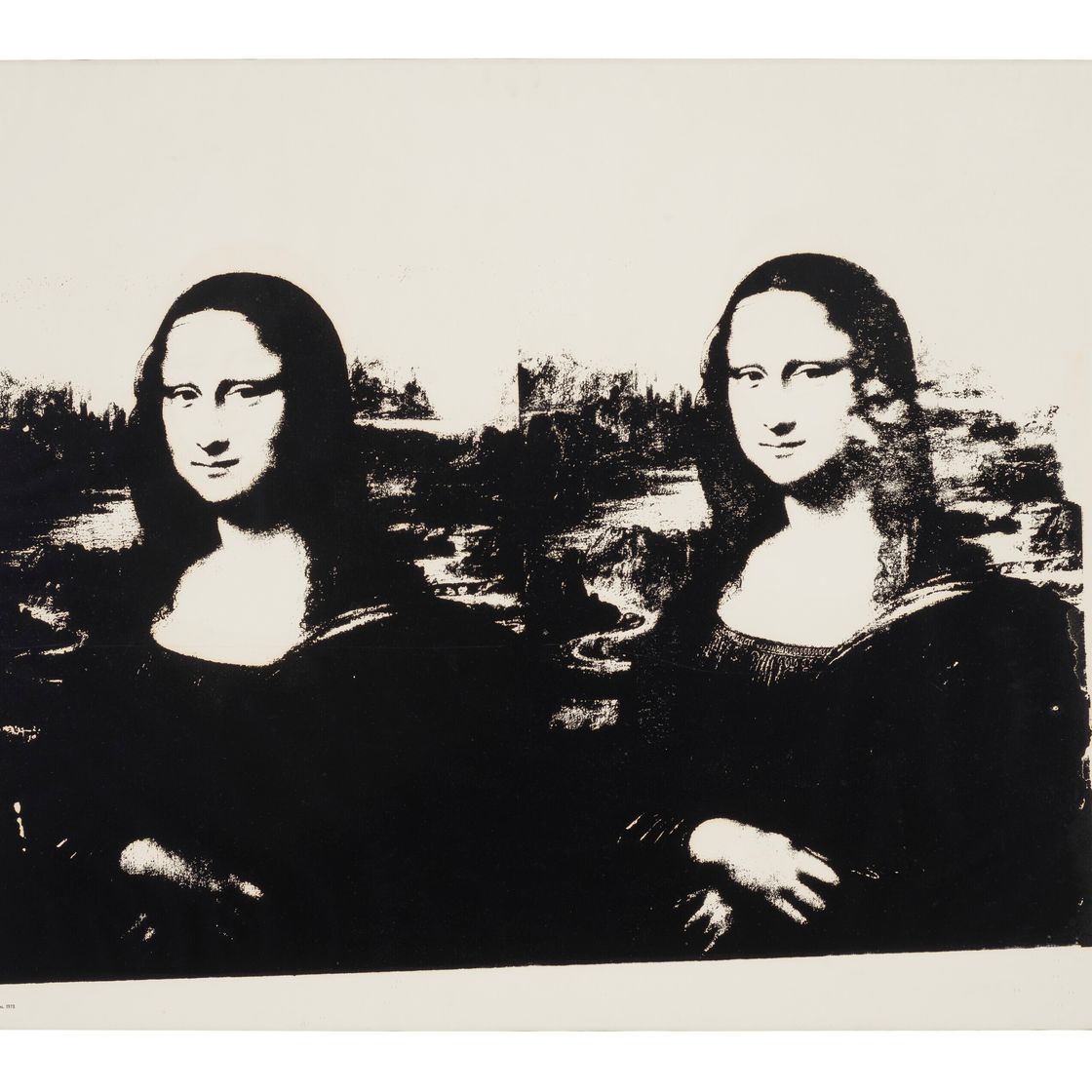 Andy Warhol — Двойная Мона Лиза, изображение 1