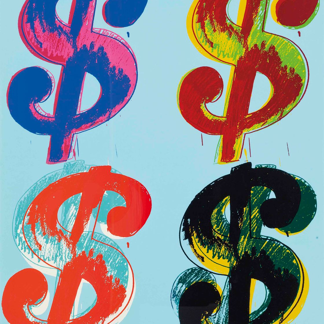 Andy Warhol — $ (4) : одна тарелка