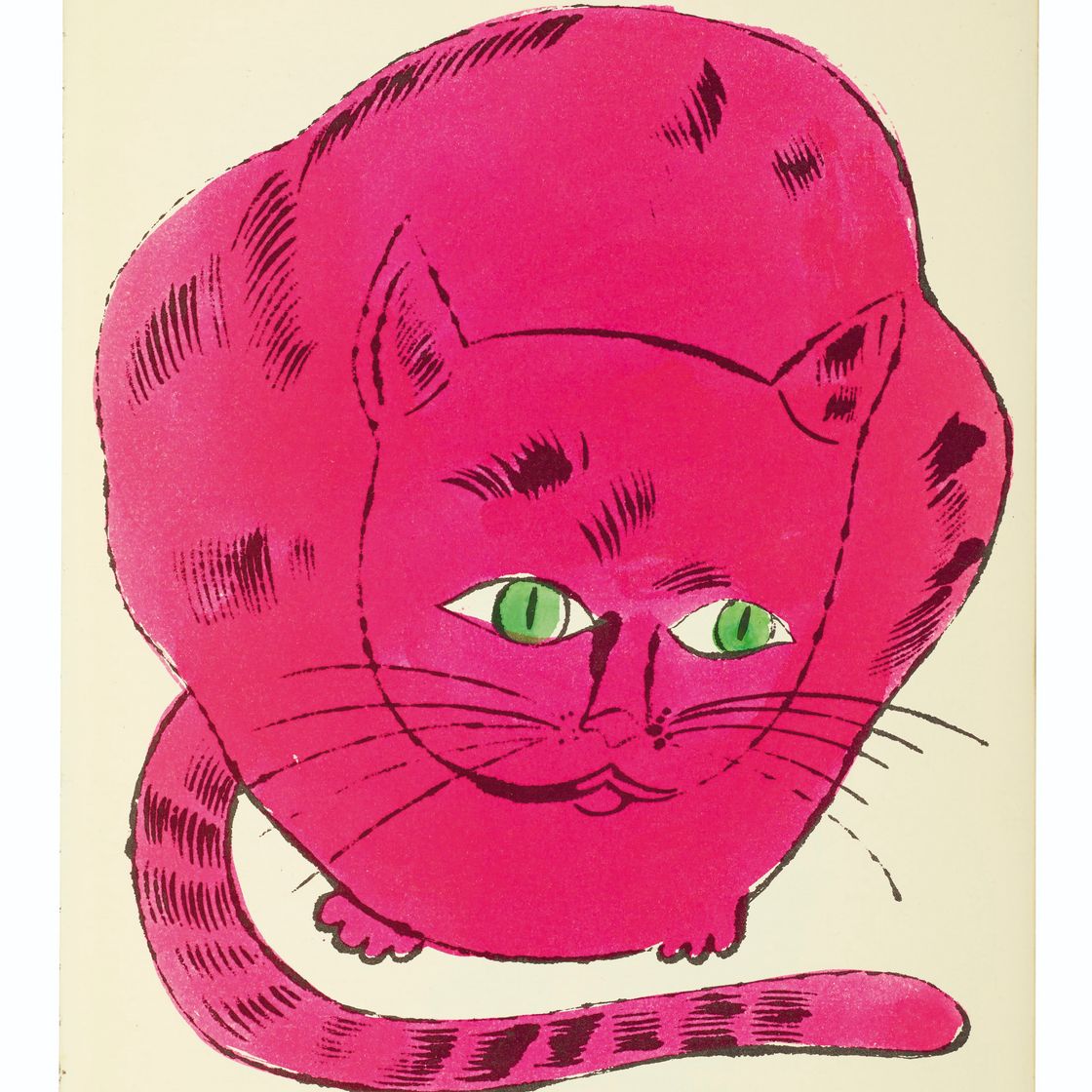 Andy Warhol — 25 кошек по имени(d) Сэм и одна голубая киска, изображение 11