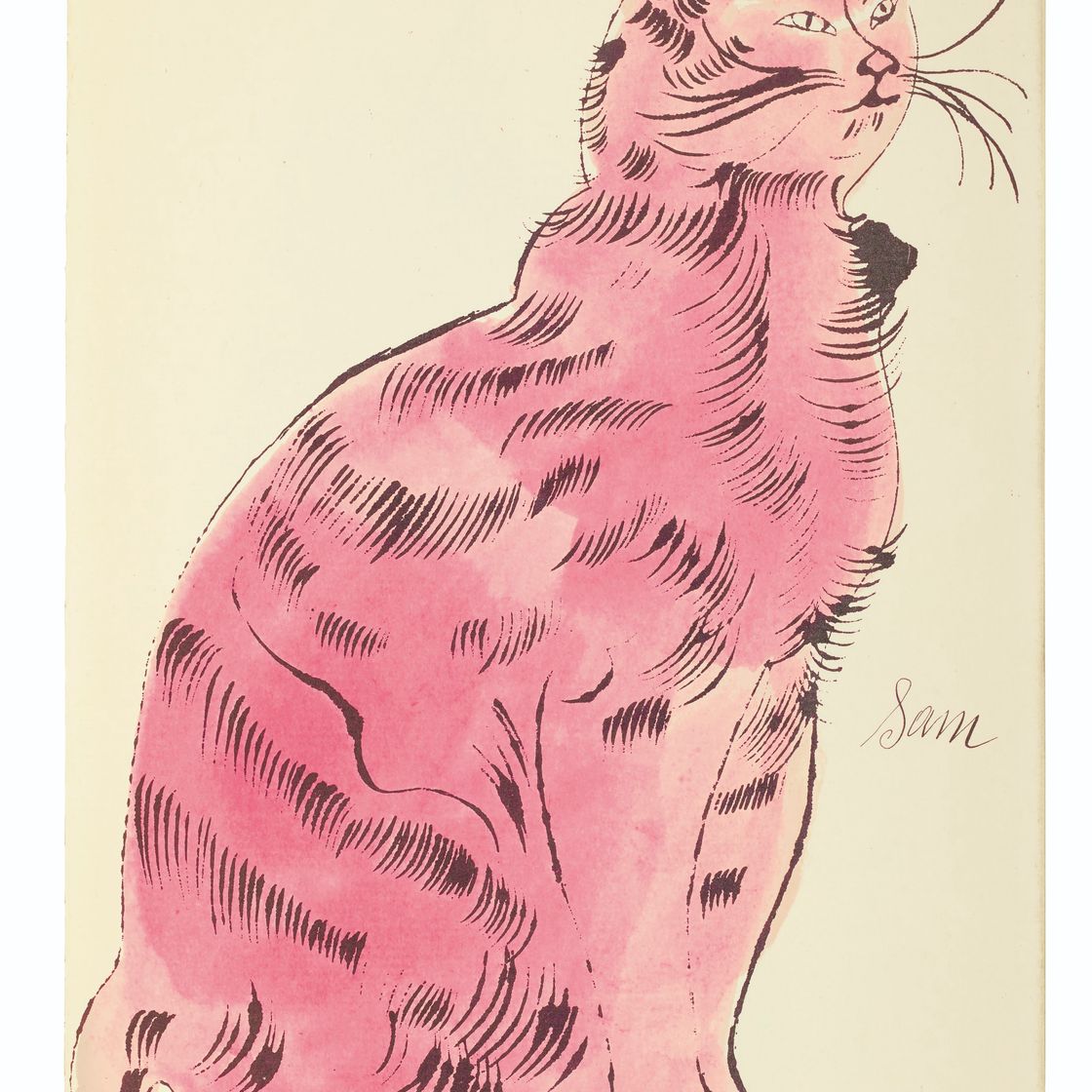 Andy Warhol — 25 кошек по имени(d) Сэм и одна голубая киска, изображение 8
