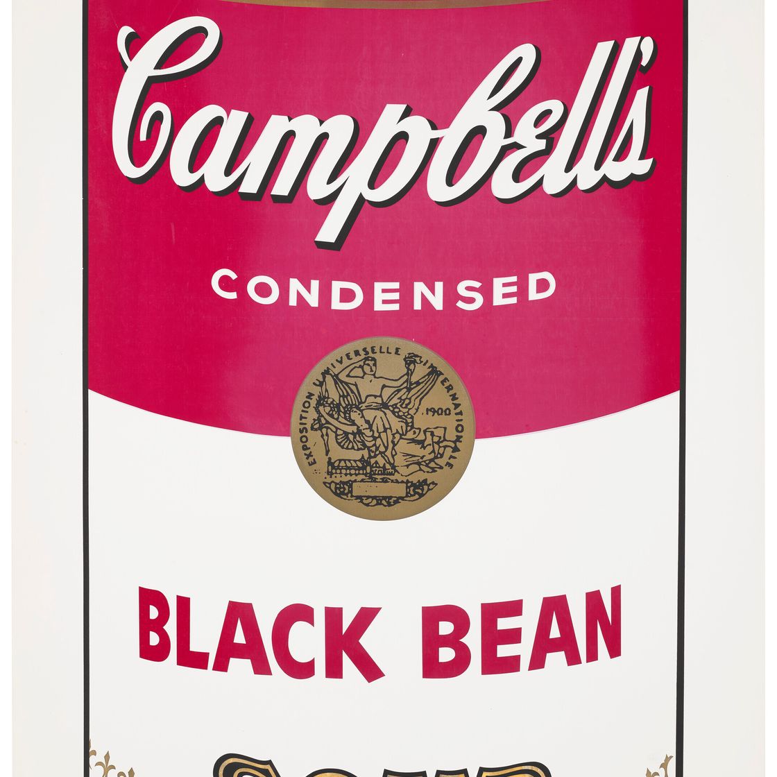 Andy Warhol — Черная фасоль, из: Campbell's Soup I