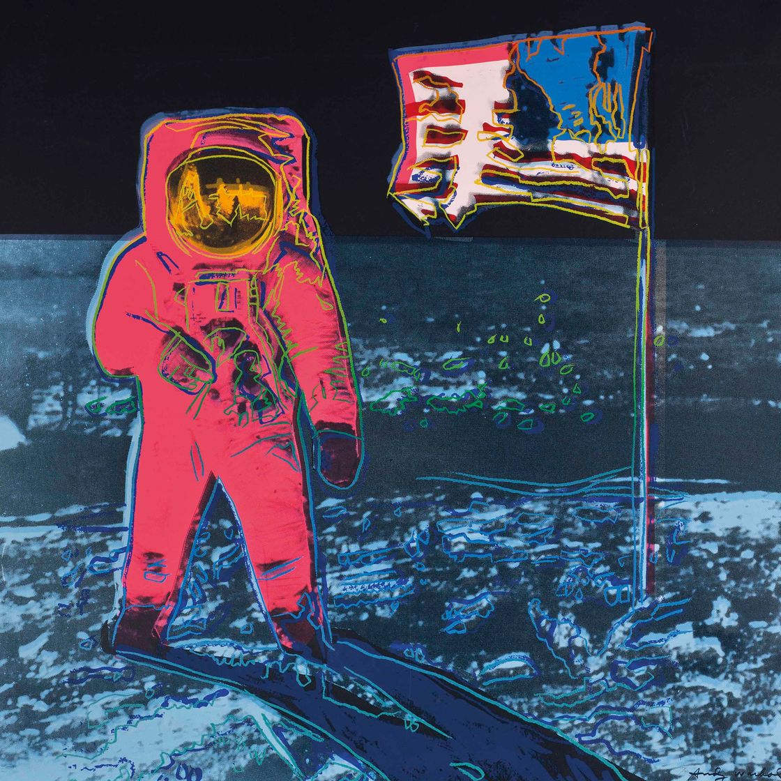 Andy Warhol — Лунная походка: одна тарелка