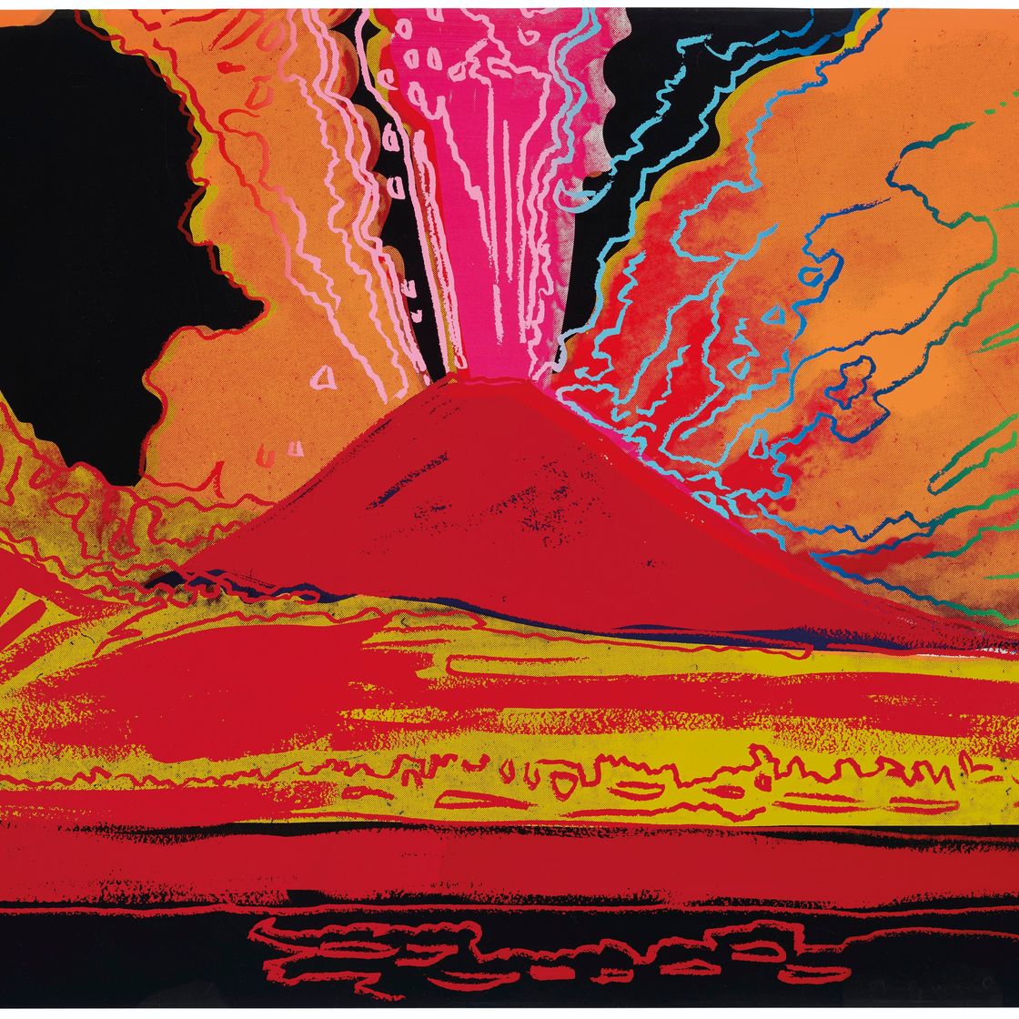 Andy Warhol — Везувий