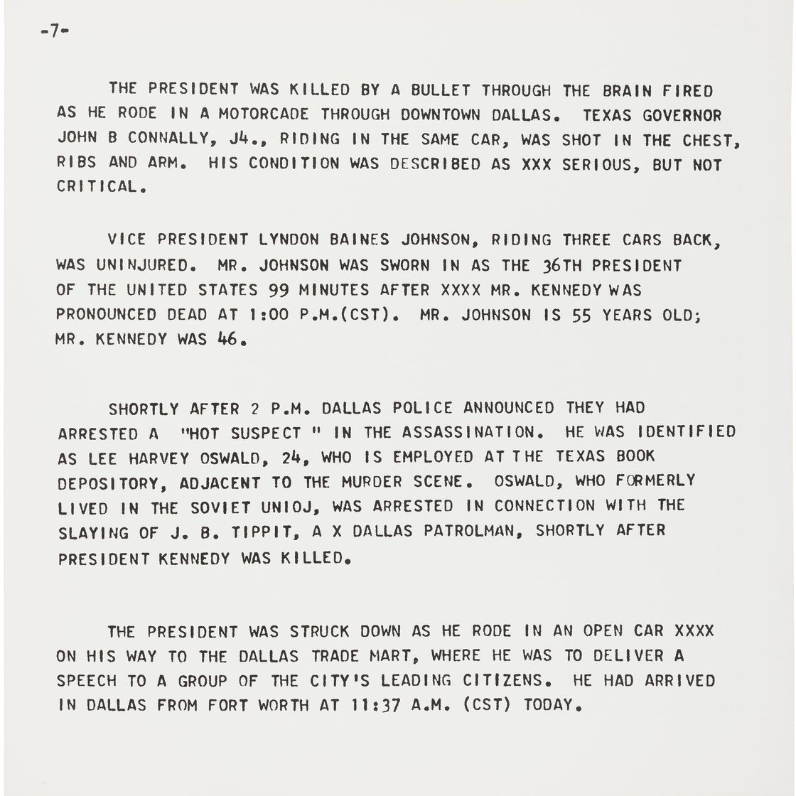 Andy Warhol — Вспышка - 22 ноября 1963 года: девять отпечатков, изображение 24