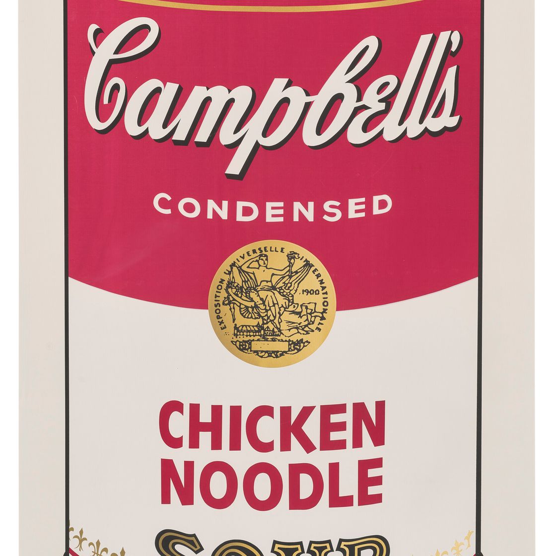 Andy Warhol — Куриный суп с лапшой, от: Campbell's Soup I