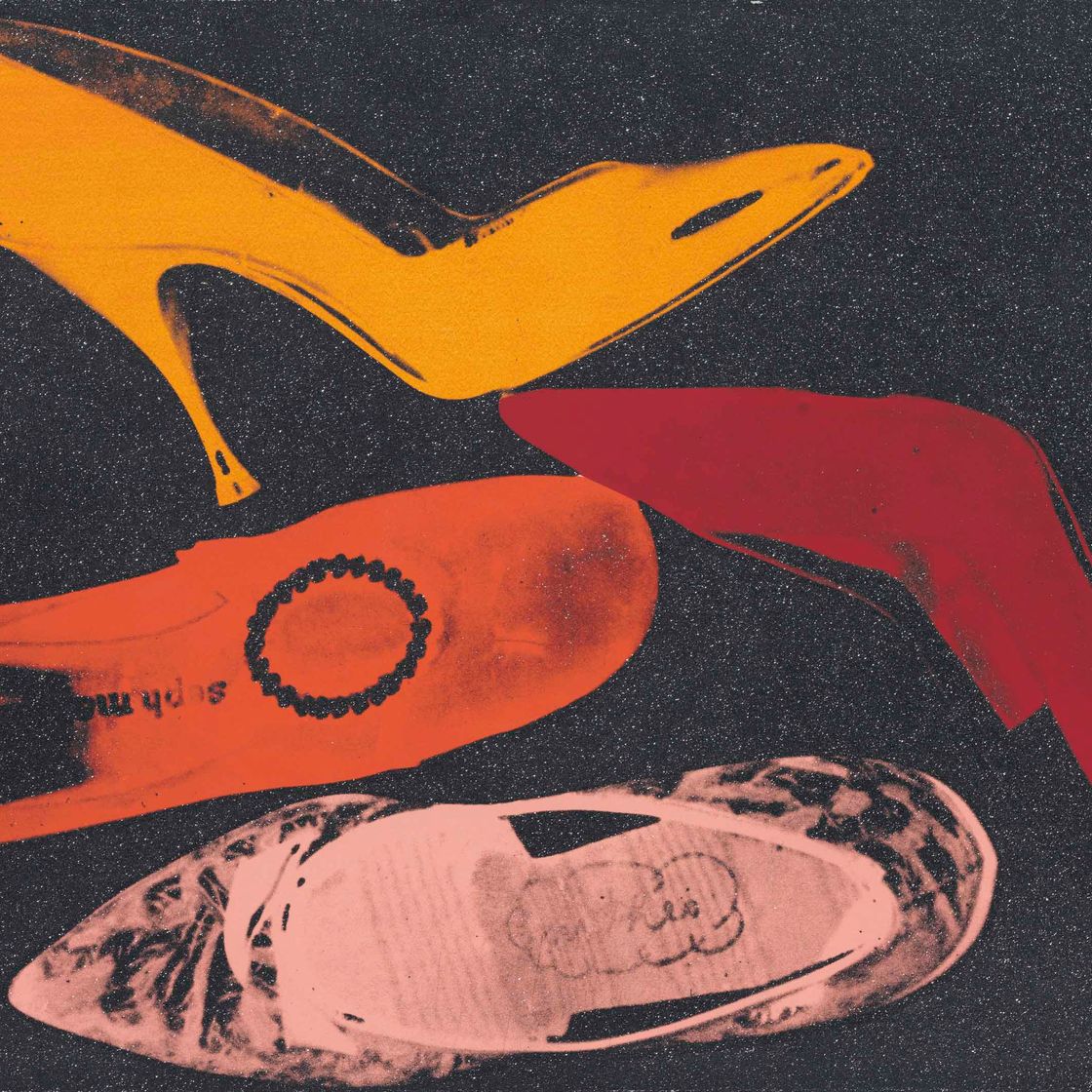 Andy Warhol — Обувь: одна тарелка