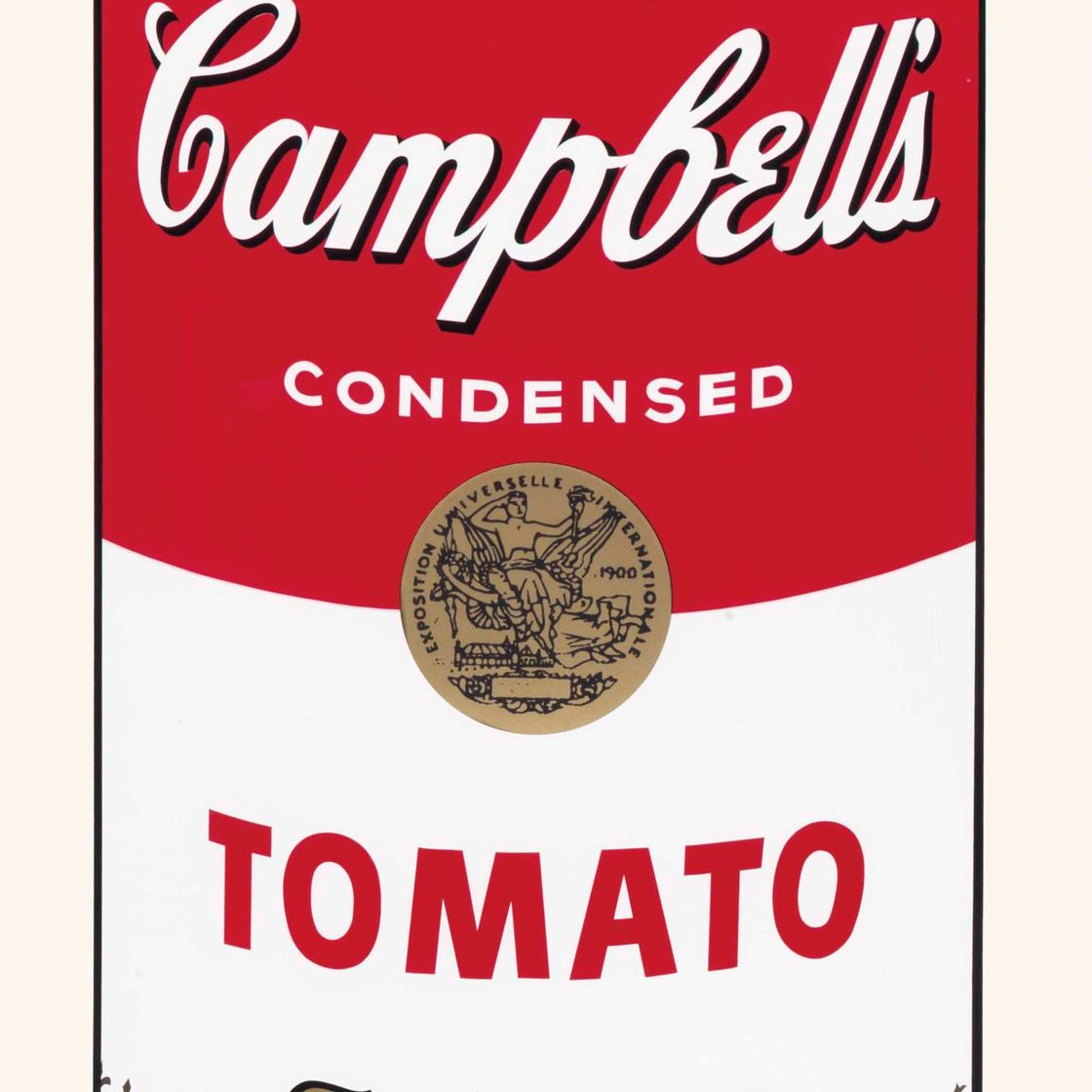 Andy Warhol — Помидор из супа "Кэмпбелл", который я