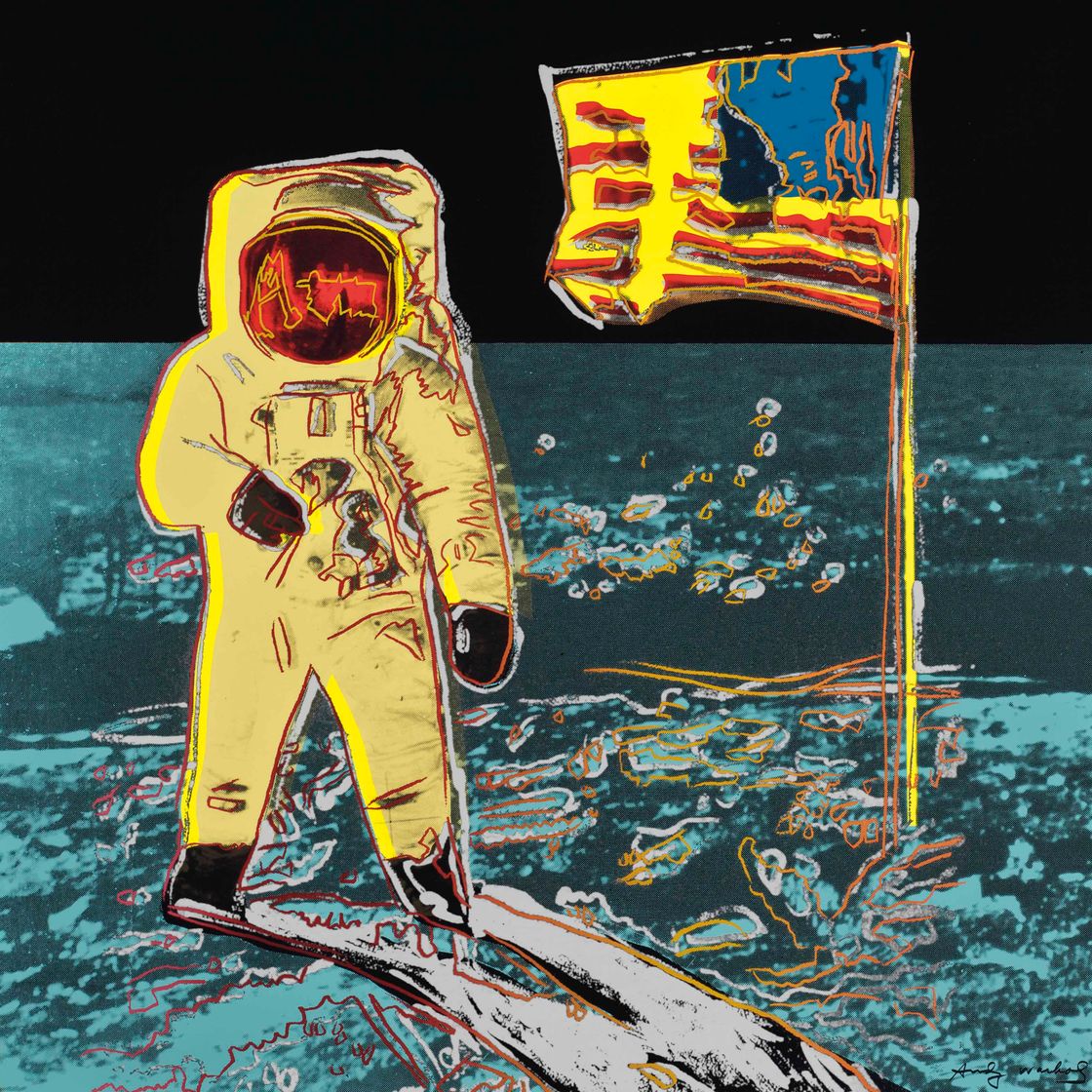 Andy Warhol — Лунная походка: одна тарелка
