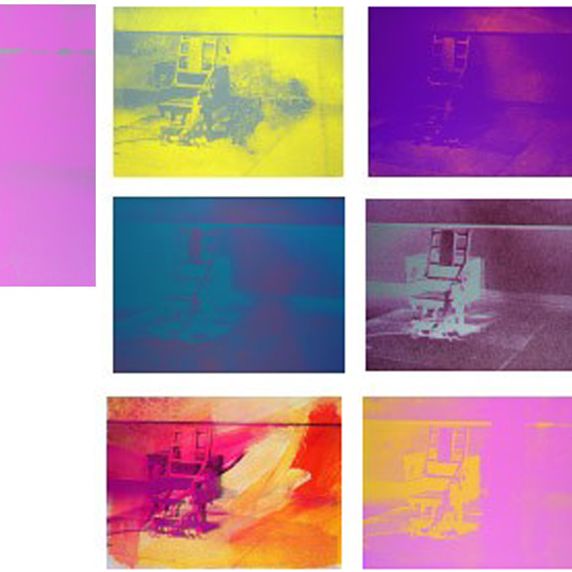 Andy Warhol — Электрические стулья