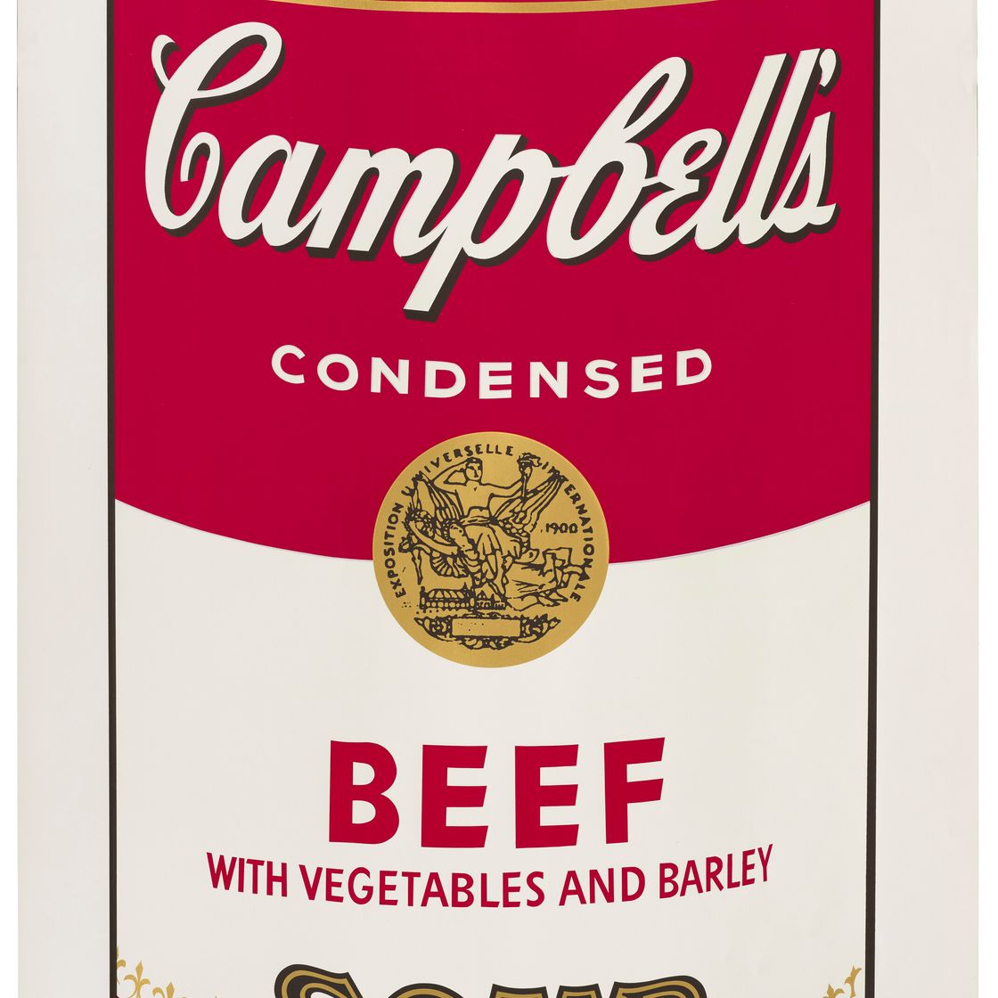 Andy Warhol — Говядина, из: Campbell's Soup I