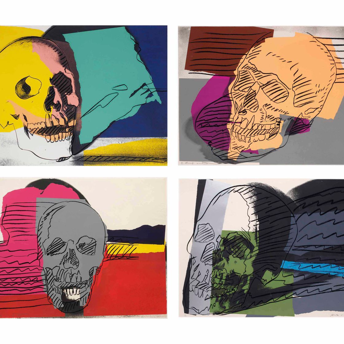 Andy Warhol — Черепа, изображение 1
