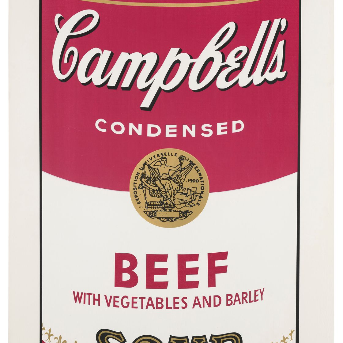 Andy Warhol — Говядина, из: Campbell's Soup I