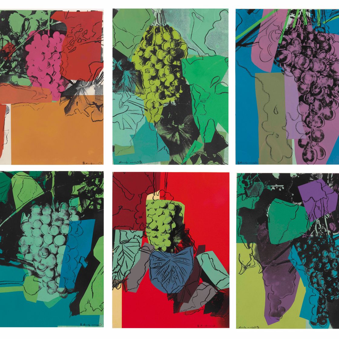 Andy Warhol — Виноградный сорт (см. F. & S. II.190-195)