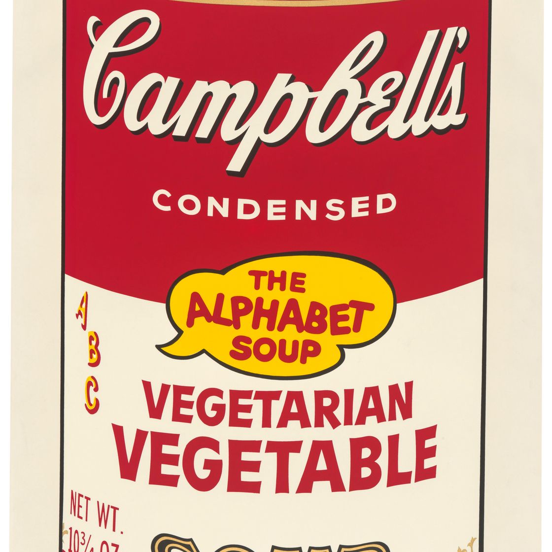 Andy Warhol — Вегетарианский овощ, от: Campbell's Soup II