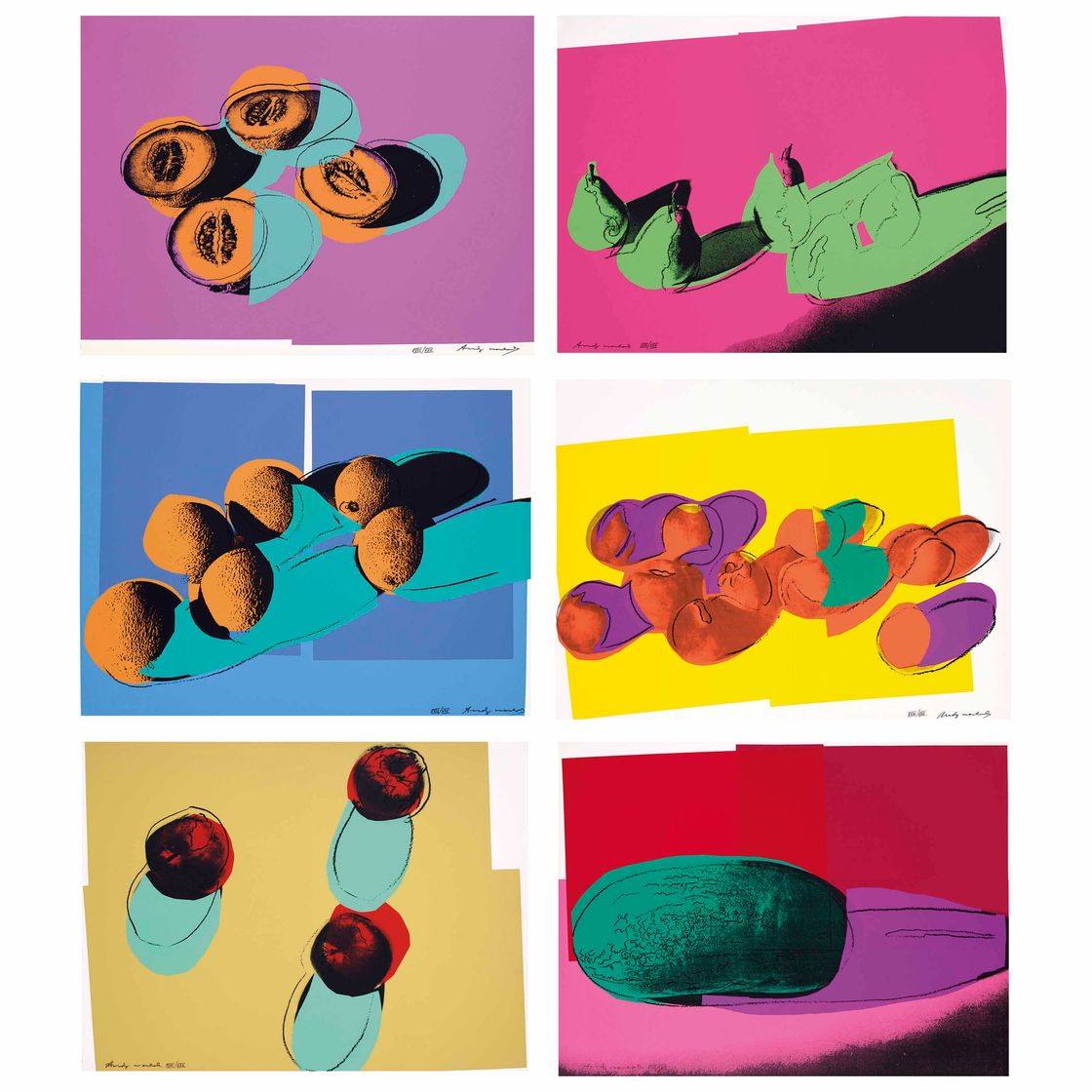 Andy Warhol — Космический фрукт: Натюрморты