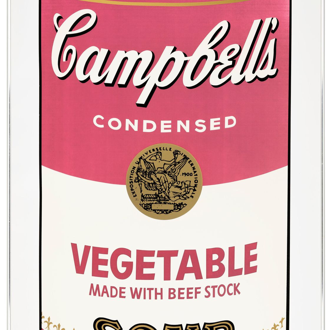 Andy Warhol — Овощ, приготовленный на говяжьем бульоне, из супа Campbell's Soup I, изображение 2