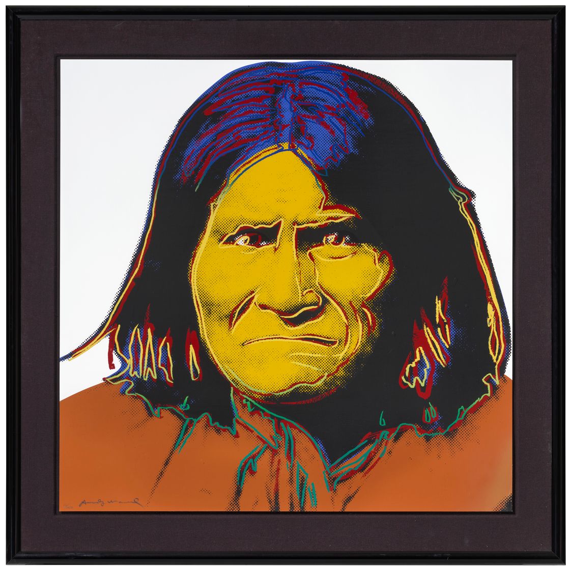 Andy Warhol — Джеронимо из "Ковбоев и индейцев", изображение 2