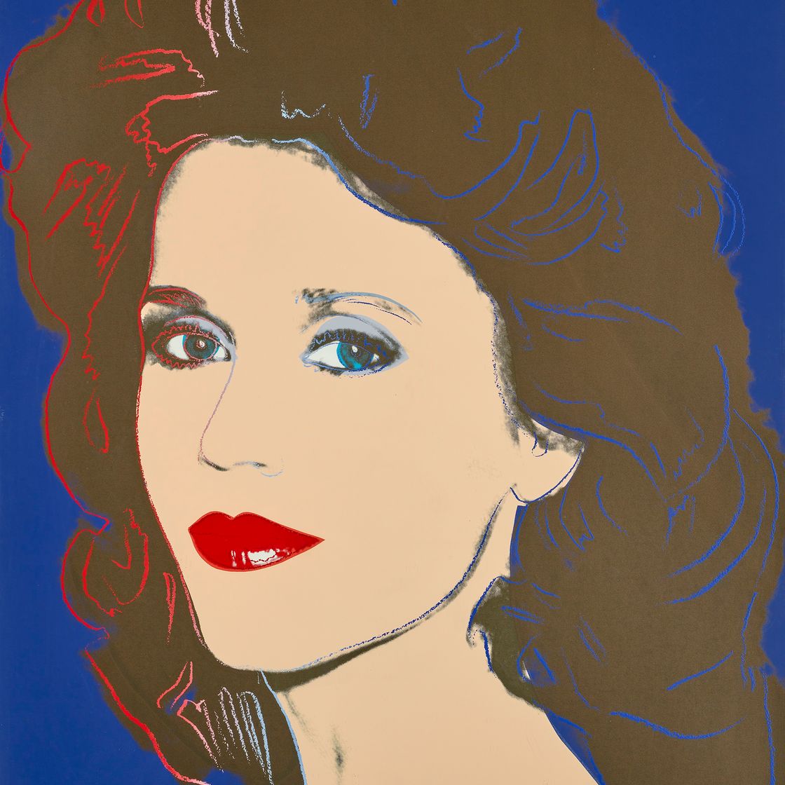 Andy Warhol — Джейн Фонда