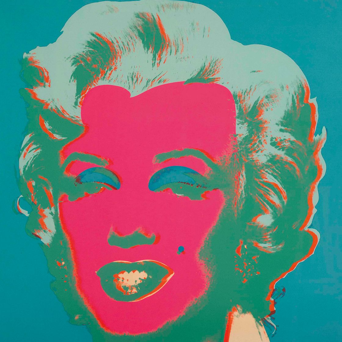 Andy Warhol — Мэрилин: одна тарелка