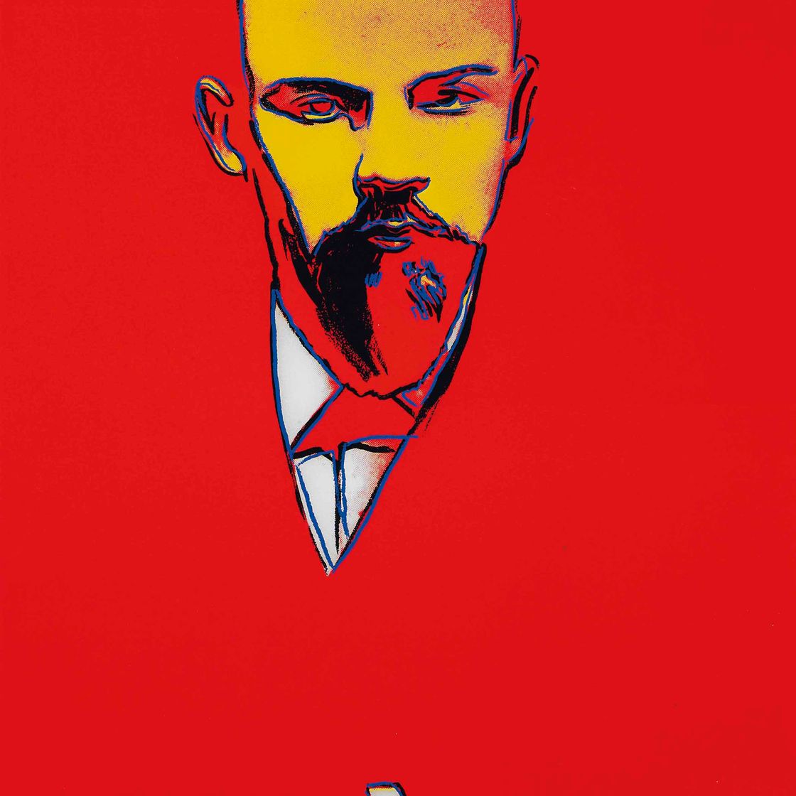 Andy Warhol — Красный Ленин