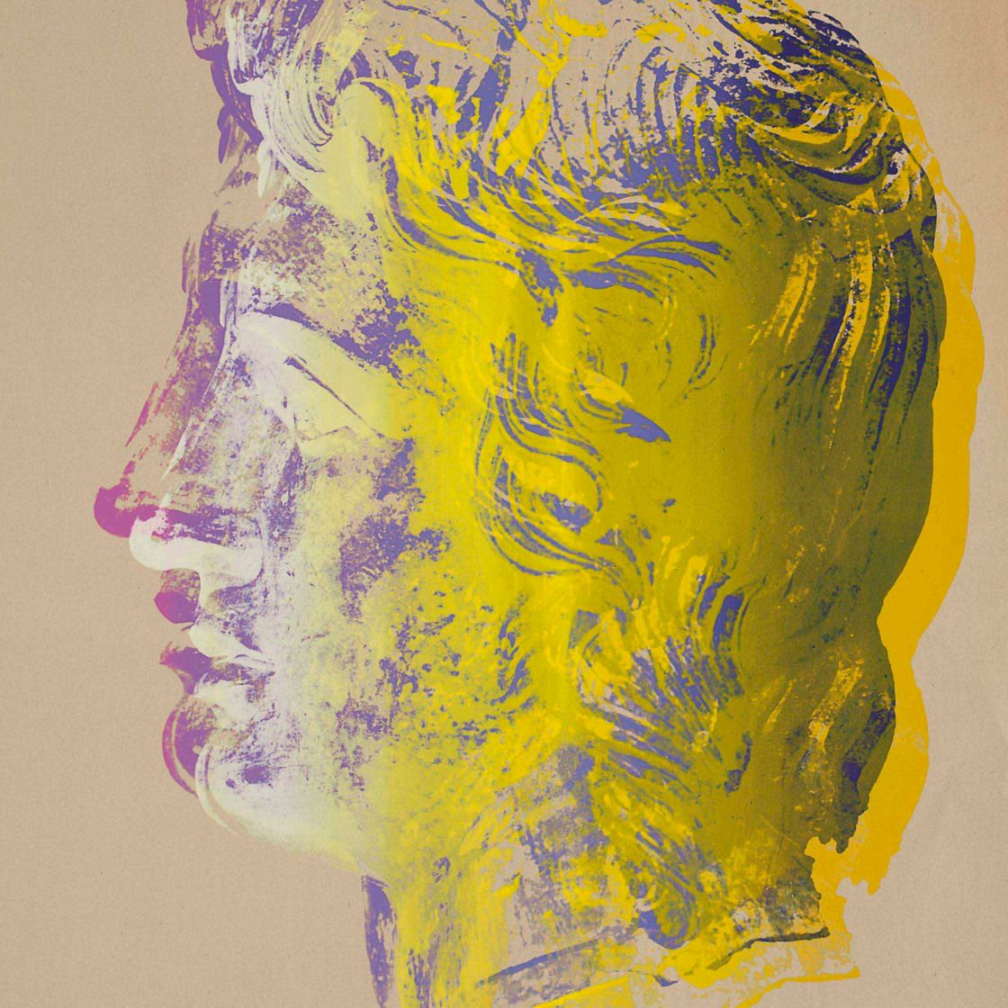 Andy Warhol — Александр Македонский : одна тарелка
