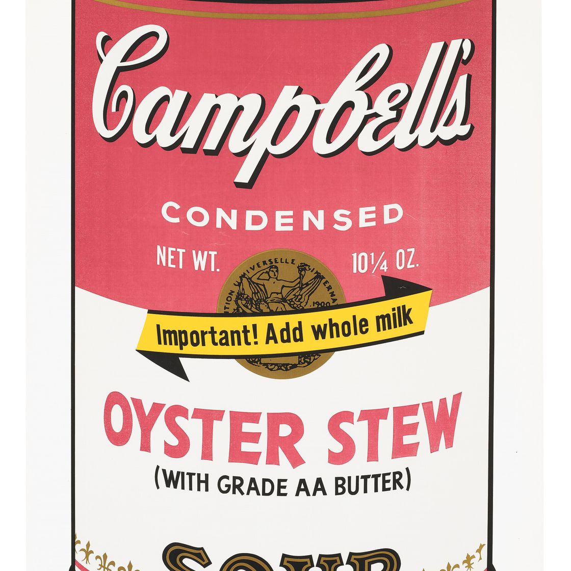 Andy Warhol — Рагу из устриц, от: Campbell's Soup II