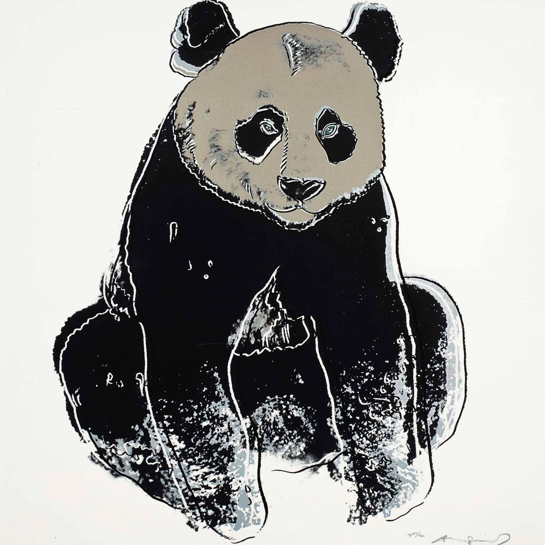 Andy Warhol — Гигантская панда, относящаяся к вымирающему виду (см. F. & S. II.295)