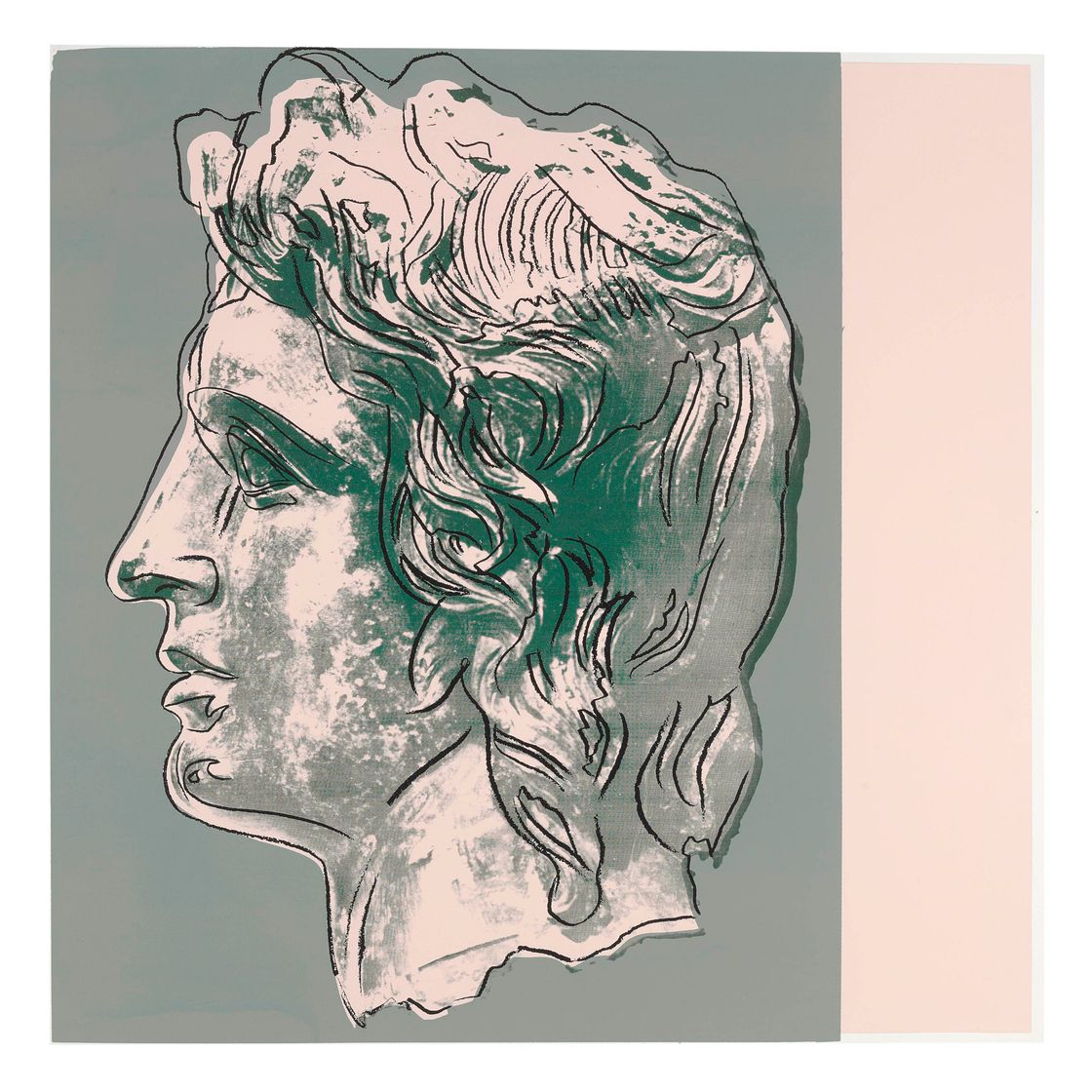 Andy Warhol — Александр Македонский : одна табличка (см. F. & S. II.291-292)