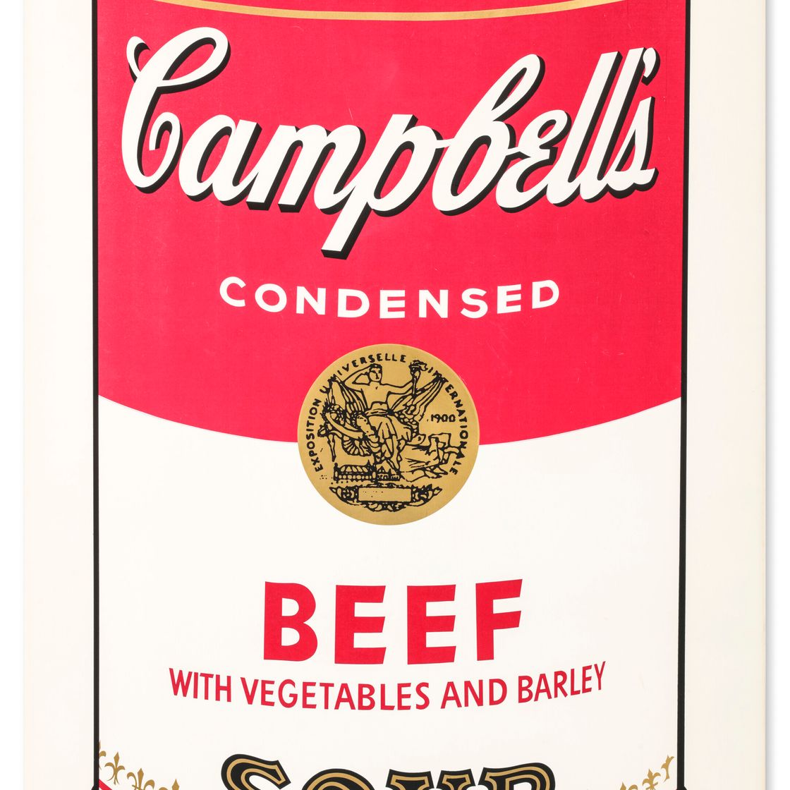 Andy Warhol — Суп "Кэмпбелл" I: С говядиной