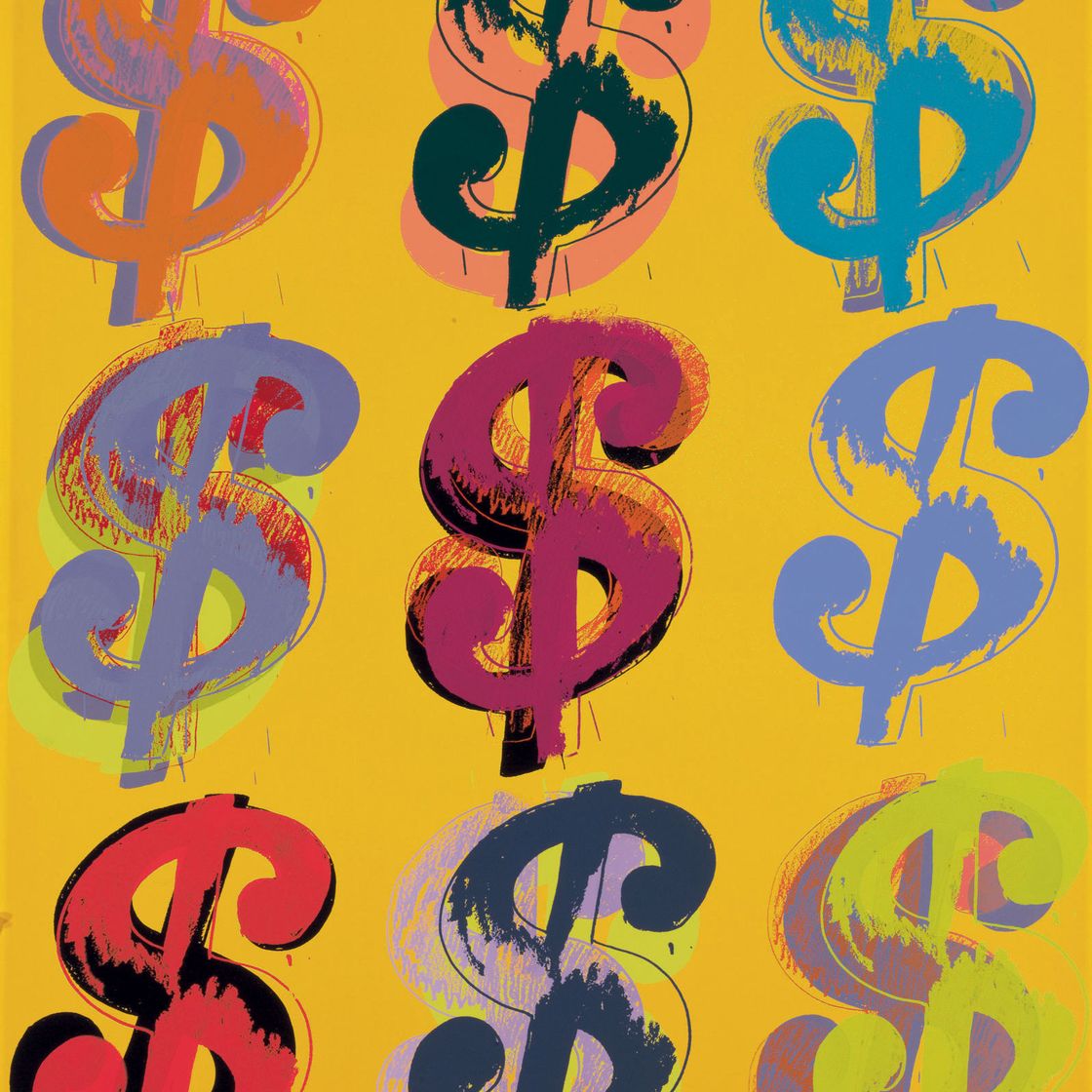 Andy Warhol — $(9) : одна тарелка (см. F. & S. II.285-286)