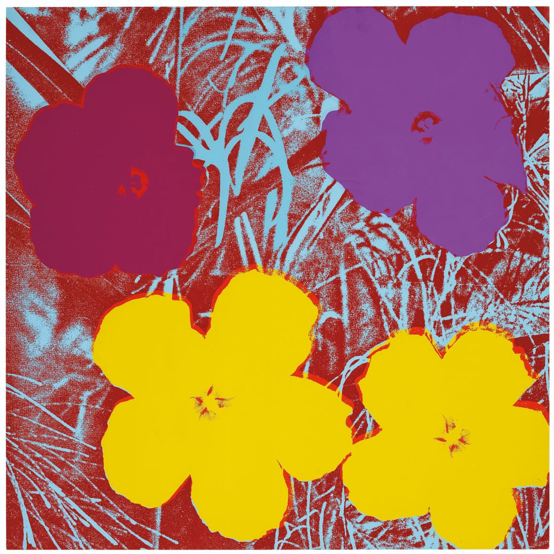 Andy Warhol — Цветы: одна тарелка
